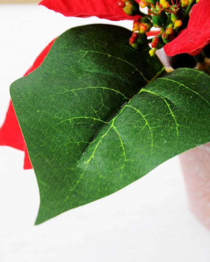 20CM Christmas flower in PotPaPer PulP Pot GS-0339743