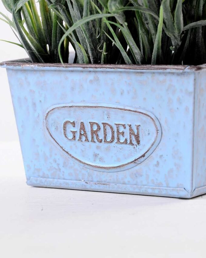 H:15cm Lavender in Metal pot GS-0339789