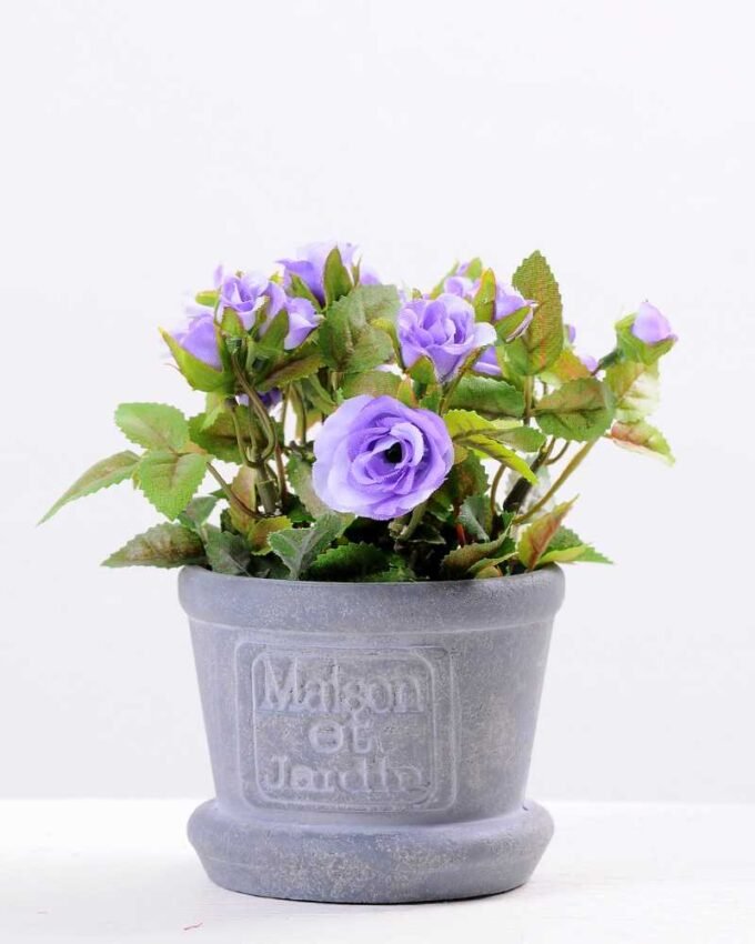 Mini rose in Paper pulp pot GS-0339791