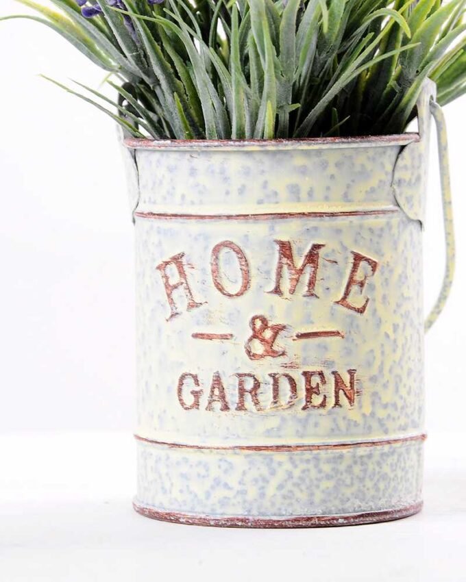 Lavender in Metal pot  H: 17CM GS-0339800