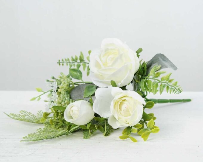 W20 H30cm Rose bush*4 GS-0550293