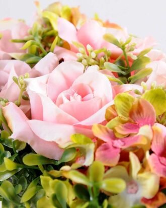 25*16cm New Milan grass tin rose bonsai GS-0690420