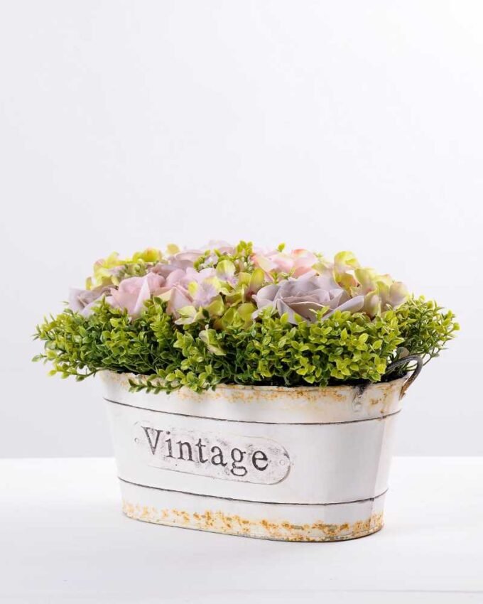 30*18cm New Milan grass tin rose bonsai GS-0690421 5 30*18cm New Milan grass tin rose bonsai GS-0690421