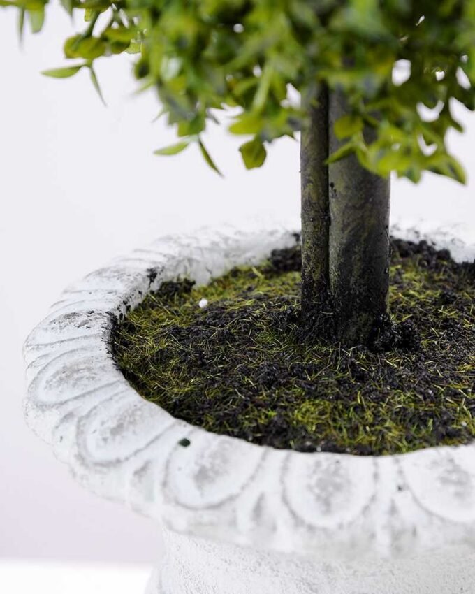 14*43cm Melon seeds and grass double ball bonsai GS-0690424