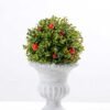 13*23cm The grass seeds red multi hemisphere Basin GS-0690425