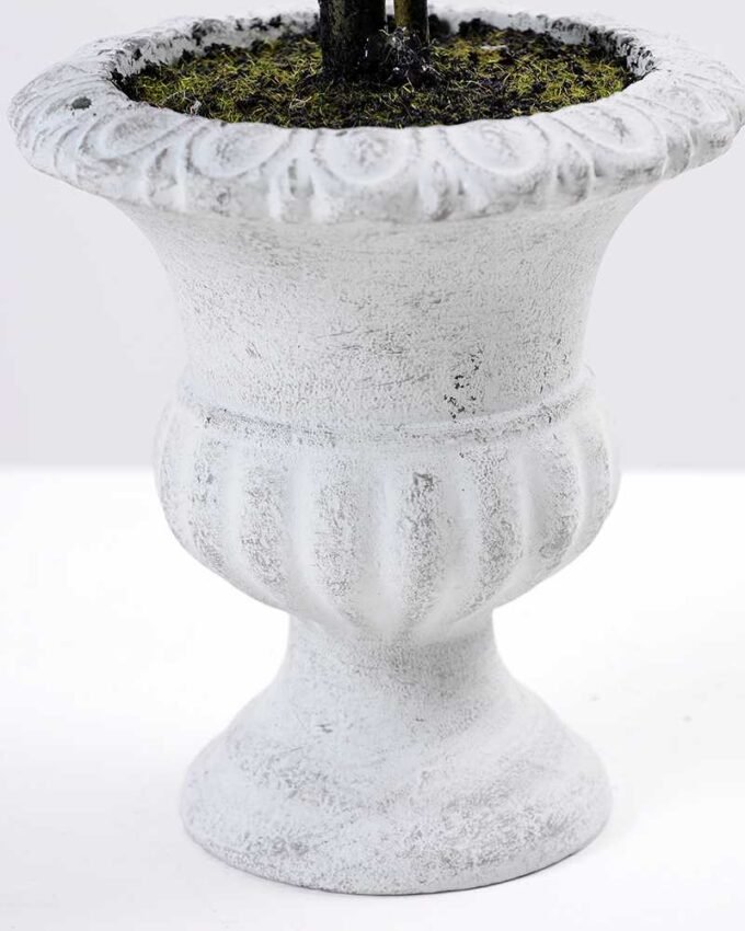 14*44cm Double red ball potted grass seeds GS-0690427