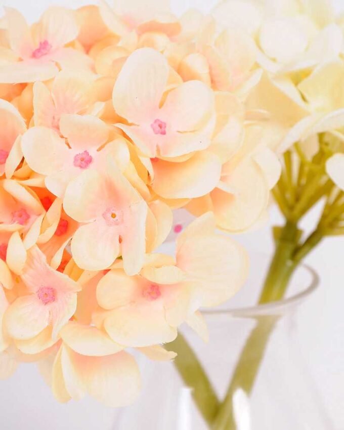 23*21CM Hydrangea flowers in   Glass ware GS-0690428