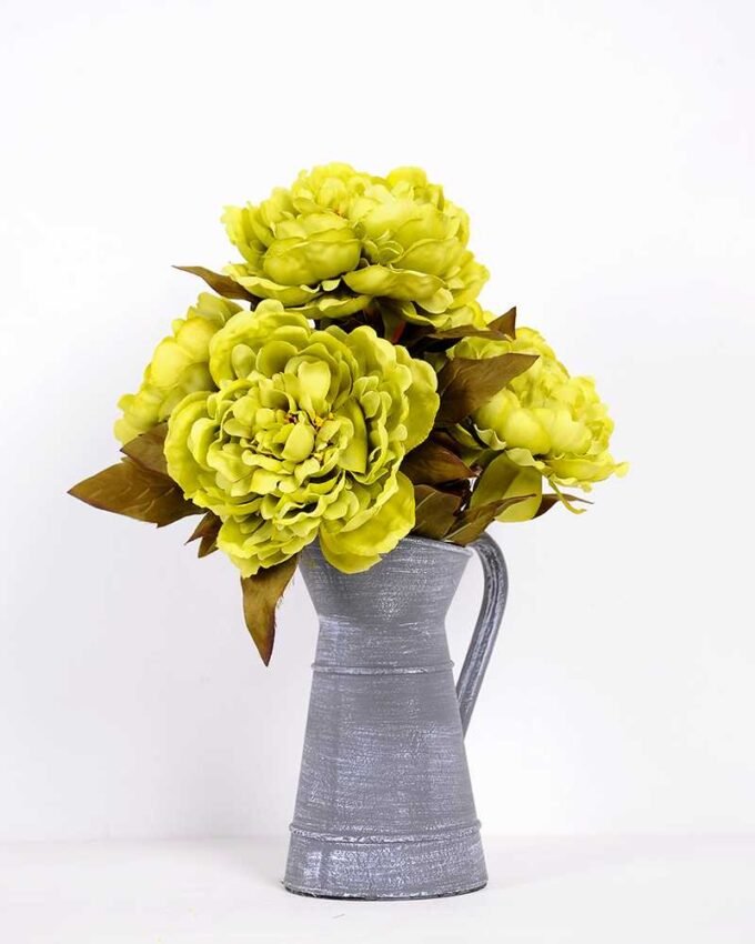 17*40cm Peony Flowerin Paper Pulp Pot GS-0690431