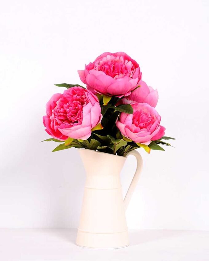 18*42cm Dutch peony flowers in   Paper Pulp Pot GS-0690433