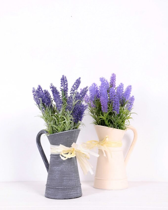 17*38cm  lavender in  Paper Pulp Pot GS-0690435 1 17*38cm  lavender in  Paper Pulp Pot GS-0690435