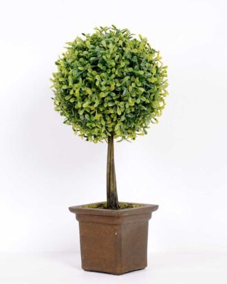 21*43cm New Milan grass single ball in  Paper Pulp Pot GS-0690437