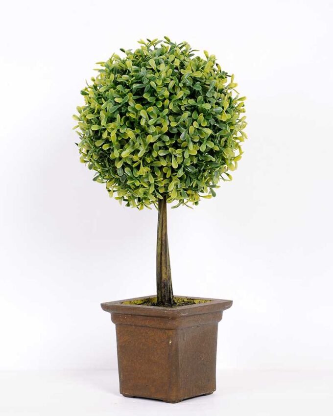 21*43cm New Milan grass single ball in  Paper Pulp Pot GS-0690437