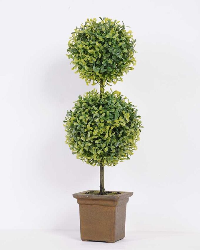 20*54cm New Milan grass double ball basin   in  Paper Pulp Pot GS-0690438