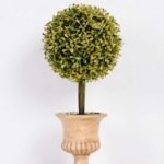 22*46cm Glitter New Milan single ball bonsai   in  Paper Pulp Pot GS-0690440