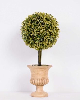 22*46cm Glitter New Milan single ball bonsai   in  Paper Pulp Pot GS-0690440