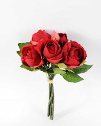 30cm Rose bunch*6 GS-1450049
