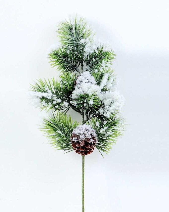 17*45CM Artificial Snow Cedar Pine Sprays GS-3270186