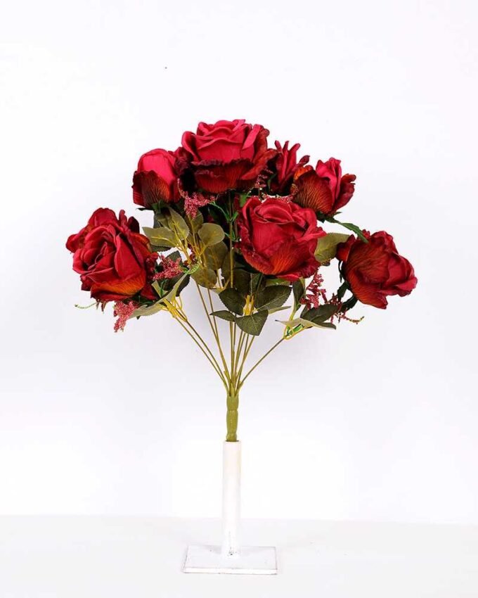 28*45CM AUTUMN ROSE BUSH*12 GS-3450022-R1