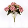28*45CM AUTUMN ROSE BUSH*12 GS-3450022-S2