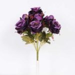 28*45CM AUTUMN ROSE BUSH*12 GS-3450022-Z1