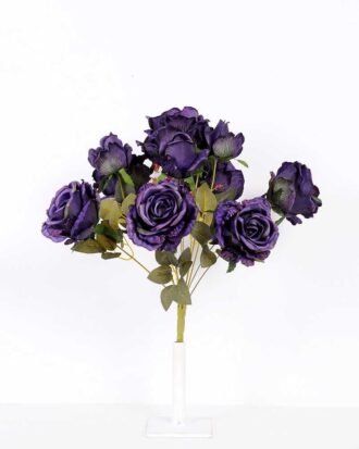 28*45CM AUTUMN ROSE BUSH*12 GS-3450022-Z2