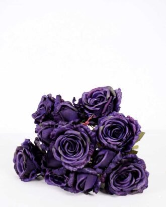 28*45CM AUTUMN ROSE BUSH*12 GS-3450022-Z2