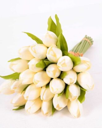 20*35CM Mini tulip*24 bouquet GS-3720018-W1 Bouquet YeahFlower is one of Chinese leading OEM manufacturers and exporters , supplying the silk flowers, wholesale artificial trees 20*35CM Mini tulip*24 bouquet GS-3720018-W1