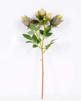 10*44CM SINGLE CAMELLIA SPRAY*5(AUTUMN) GS-3750016-G1