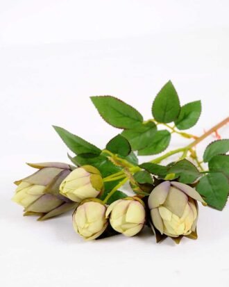 10*44CM SINGLE CAMELLIA SPRAY*5(AUTUMN) GS-3750016-G1