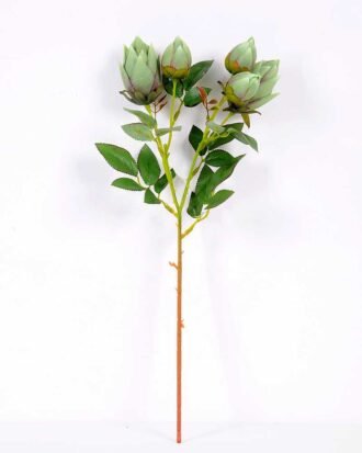 10*44CM SINGLE CAMELLIA SPRAY*5(AUTUMN) GS-3750016-G3