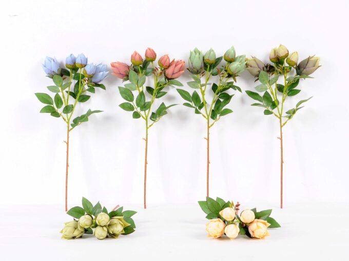 10*44CM SINGLE CAMELLIA SPRAY*5(AUTUMN) GS-3750016-Y1 3 10*44CM SINGLE CAMELLIA SPRAY*5(AUTUMN) GS-3750016-Y1