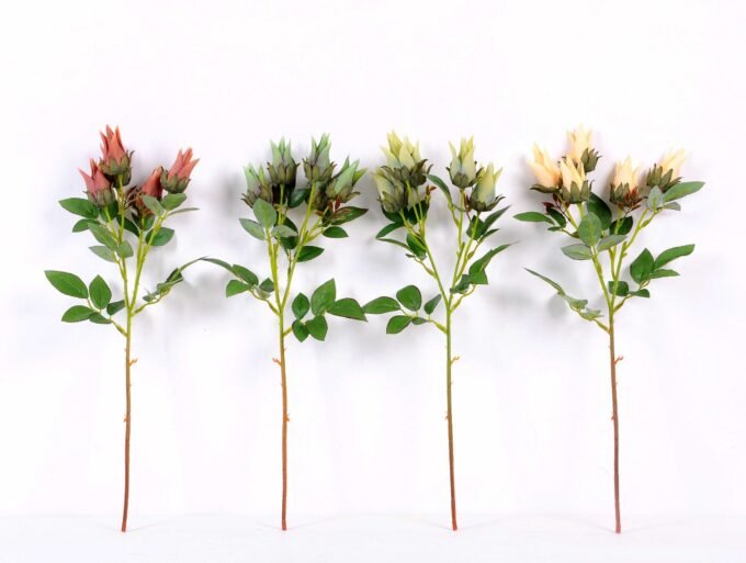 16*45CM CAMELLIA SPRAY*5(AUTUMN) GS-3750017-Y1