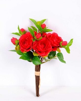 22*31CM CAMELLIA BUSH GS-3750020-R1 Bouquet YeahFlower is one of Chinese leading OEM manufacturers and exporters , supplying the silk flowers, wholesale artificial trees 22*31CM CAMELLIA BUSH GS-3750020-R1