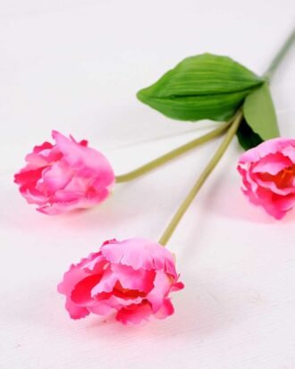 10*96cm tulip*3 GS-3770007-P2 Single Flowers YeahFlower is one of Chinese leading OEM manufacturers and exporters , supplying the silk flowers, wholesale artificial trees 10*96cm tulip*3 GS-3770007-P2