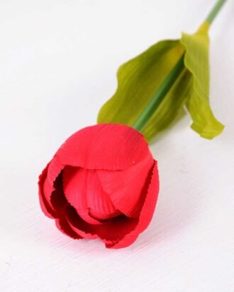 10*57cm Single tulip GS-3770009-R2 Single Flowers YeahFlower is one of Chinese leading OEM manufacturers and exporters , supplying the silk flowers, wholesale artificial trees 10*57cm Single tulip GS-3770009-R2