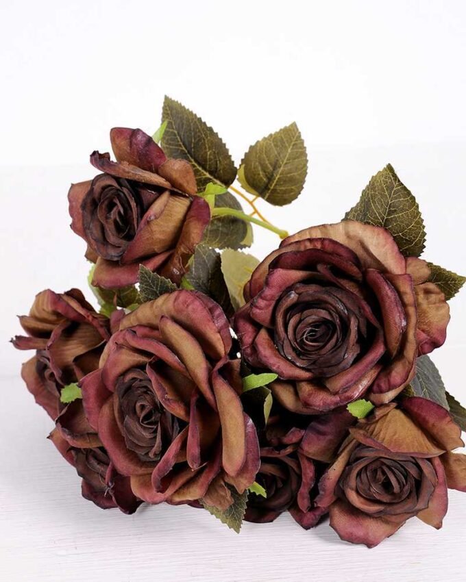 25*42CM ROSE BUSH*7(AUTUMN) GS-3800017-G1