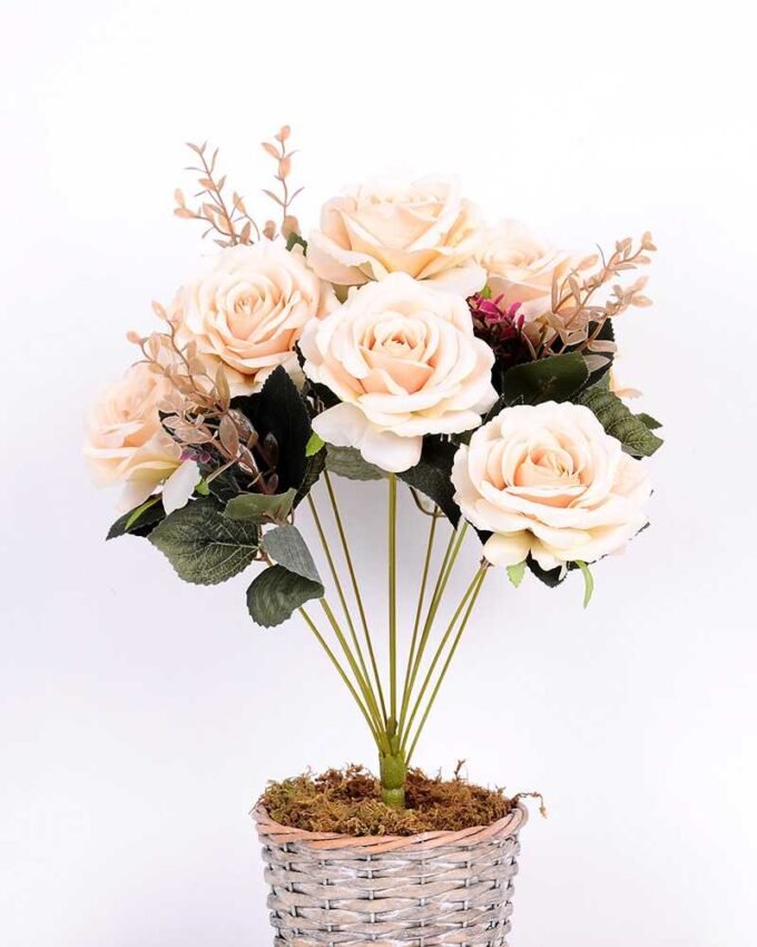 25*45CM ROSE BUSH*13(AUTUMN) GS-3800018-W1