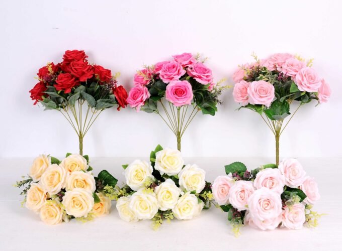 25*45CM ROSE BUSH*13(SPRING) GS-3800019-R2