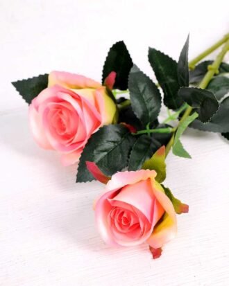 12*72ROSE SPRAY*2(SPRING) GS-3800020-P2 Single Flowers YeahFlower is one of Chinese leading OEM manufacturers and exporters , supplying the silk flowers, wholesale artificial trees 12*72ROSE SPRAY*2(SPRING) GS-3800020-P2