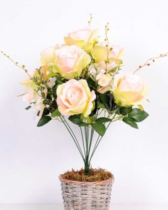 25*50CM ROSE BUSH*12(SPRING) GS-3800024-C1