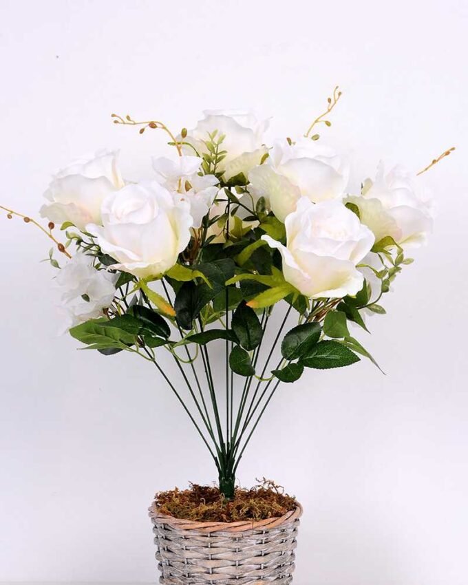 25*50CM ROSE BUSH*12(SPRING) GS-3800024-W1