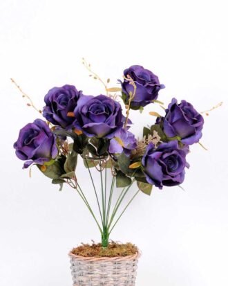 25*50CM ROSE BUSH*12(AUTUMN) GS-3800025-B1