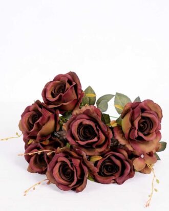 25*50CM ROSE BUSH*12(AUTUMN) GS-3800025-G1