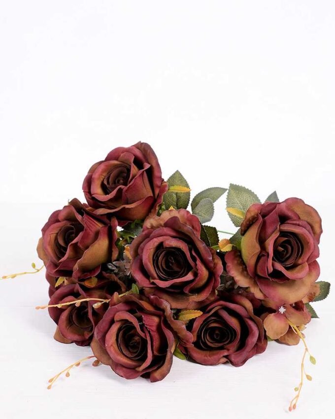 25*50CM ROSE BUSH*12(AUTUMN) GS-3800025-G1