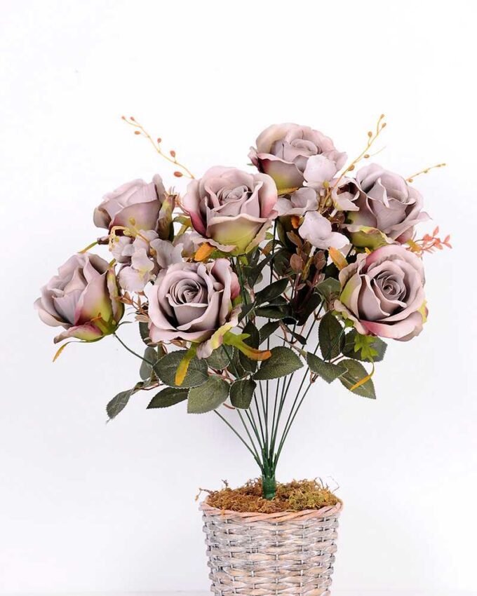 25*50CM ROSE BUSH*12(AUTUMN) GS-3800025-S1