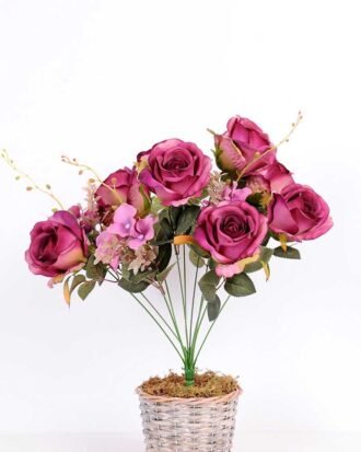 25*50CM ROSE BUSH*12(AUTUMN) GS-3800025-Z1