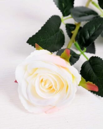 7*62CM SINGLE ROSE(SPRING) GS-3800028-W1 Single Flowers YeahFlower is one of Chinese leading OEM manufacturers and exporters , supplying the silk flowers, wholesale artificial trees 7*62CM SINGLE ROSE(SPRING) GS-3800028-W1