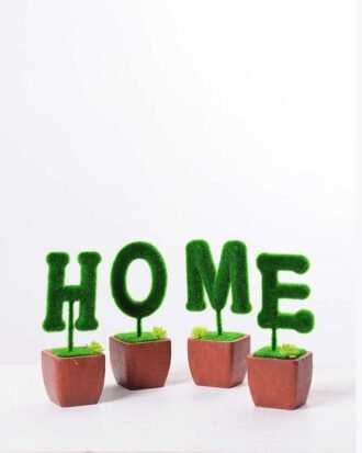 5.5*5.5*16CM POTTED FLOCKY CRAFTS  SET SIZE(BOX):29.5*18*6.5CM GS-3890028