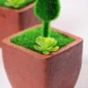 5.5*5.5*16CM POTTED FLOCKY CRAFTS  SET SIZE(BOX):29.5*18*6.5CM GS-3890029