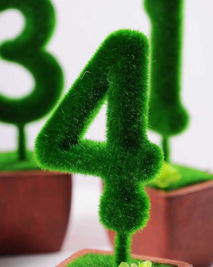 5.5*5.5*16CM POTTED FLOCKY CRAFTS  SET SIZE(BOX):29.5*18*6.5CM GS-3890029